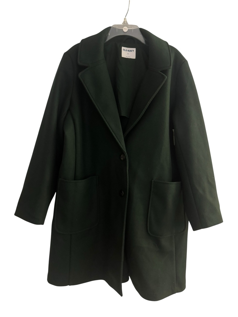 Old Navy Women's Dark Green Coat Sz XL NWT MSRP $75